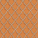 Geometric Textured Wallpaper, Trellis Pattern, Beige Orange, Sample