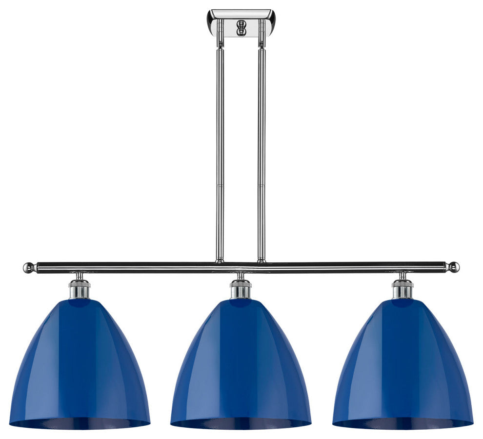 Innovations 516-3I-PC-MBD-12-BL 3 Light Island Light, Polished Chrome