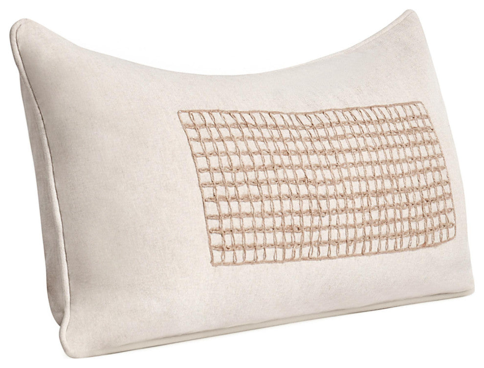 Siena 14"x26"Cotton Linen Blend Throw Pillow
