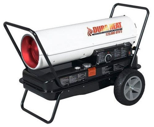 Dura Heat Dfa135C Kerosene Portable Forced Air Heater Withthermostat, 135000 Btu