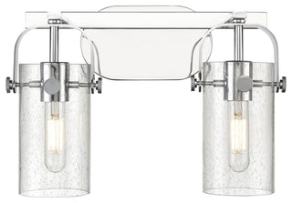 Pilaster 2 14.875" Bath Vanity-Light Polished Chrome