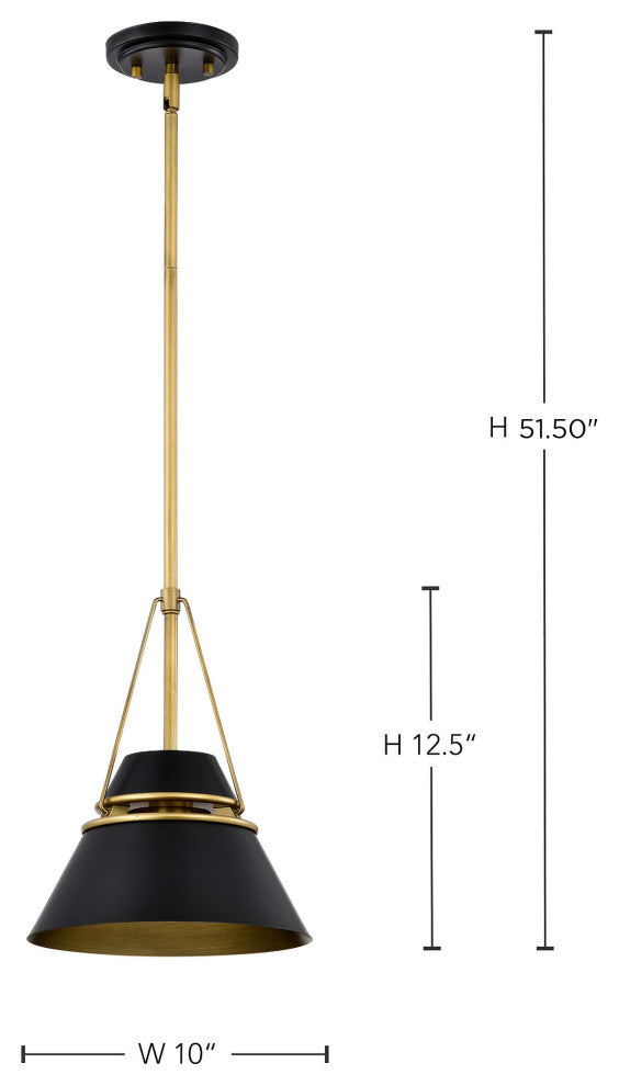 Adina 1 Light Small Pendant