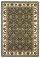 9' X 13'  Polypropylene Green Or  Ivory  Area Rug
