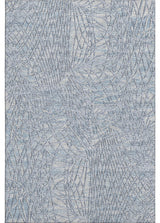 Premium Machine Washable Mayfield AMF35 Blue 3' x 5' Rug