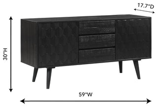 Valentina Black Buffet