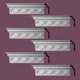 Ornate Cornice White Urethane Hastings On Hudson  6 Pieces Totaling 576" Length