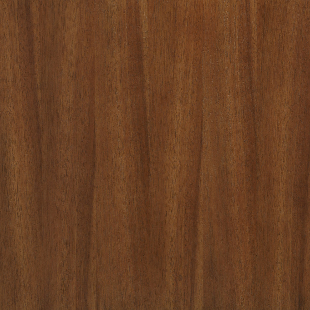 Terra Bathroom Vanity, Walnut/Satin Brass With Carrara Marble, 24"