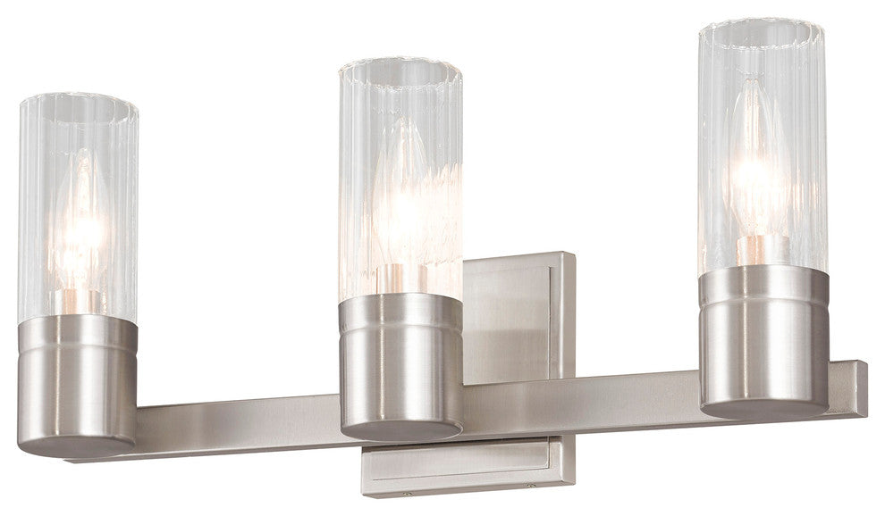 Midtown Bath Light, Brushed Nickel