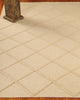 "Century City" Morrocan Wool Rug, 100% Natural Fiber, Hand Woven, 4' X 6'