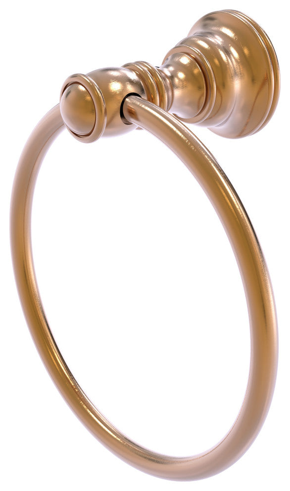 Carolina Towel Ring, Brushed Bronze