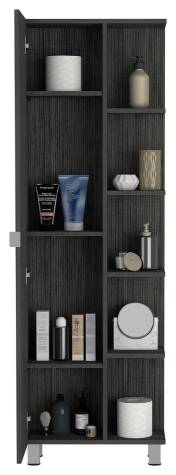 Product on white background; full view of cabinet with interior shelves visible.