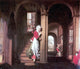 Nicolaes Maes The Eavesdropper, 20"x25" Wall Decal