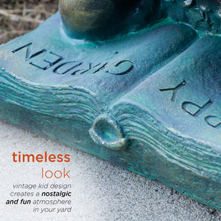 Girl Reading Book Statue