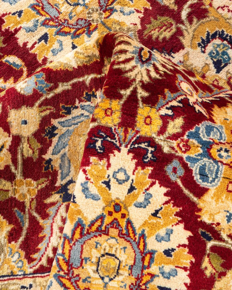 Maungdaw One-of-a-Kind Hand-Knotted Area Rug Red, 6'2"x9'5"