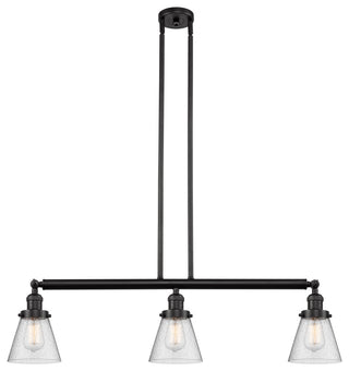 Innovations Lighting 213-Ob-S-G64-Led 3 Light Dimmable Led Island Light