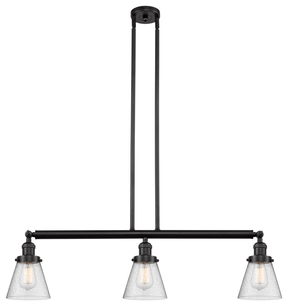 Innovations Lighting 213-Ob-S-G64-Led 3 Light Dimmable Led Island Light
