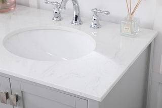 Grey 72" Double Sink Bathroom Vanity
