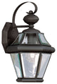 Georgetown Outdoor Wall Lantern, Black