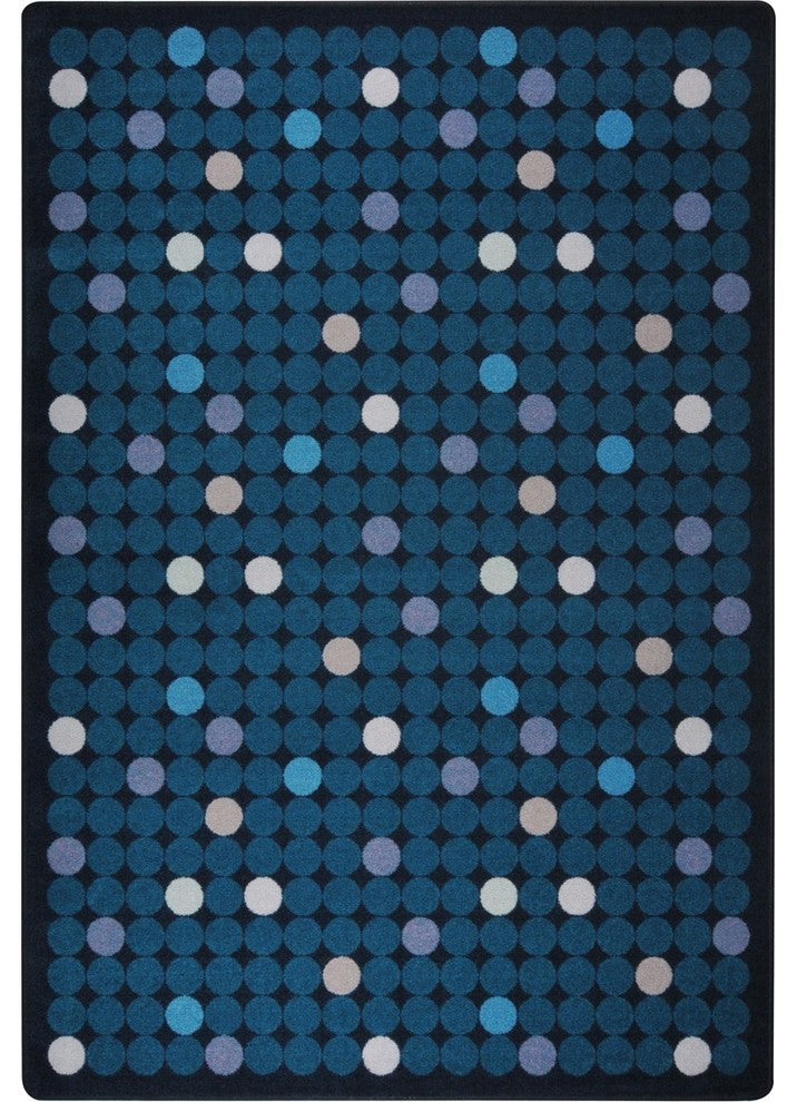 Playful Patterns Rug, Spot On, Seaside, 5'4"x7'8"
