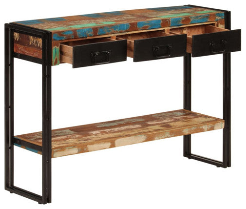 vidaXL Console Table Entryway Table Hallway Side Table Solid Wood Reclaimed