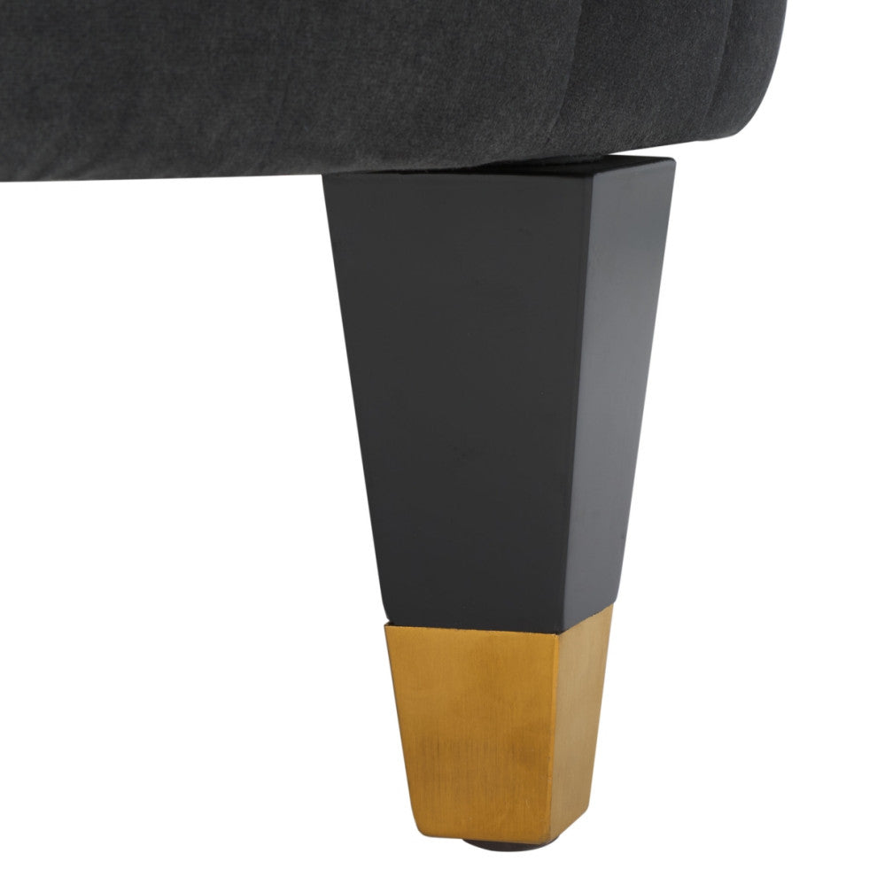 Safavieh Winford Velvet Sofa, Mouse