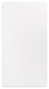 Crib Sheet, GOTS Certified Organic Muslin Cotton, White