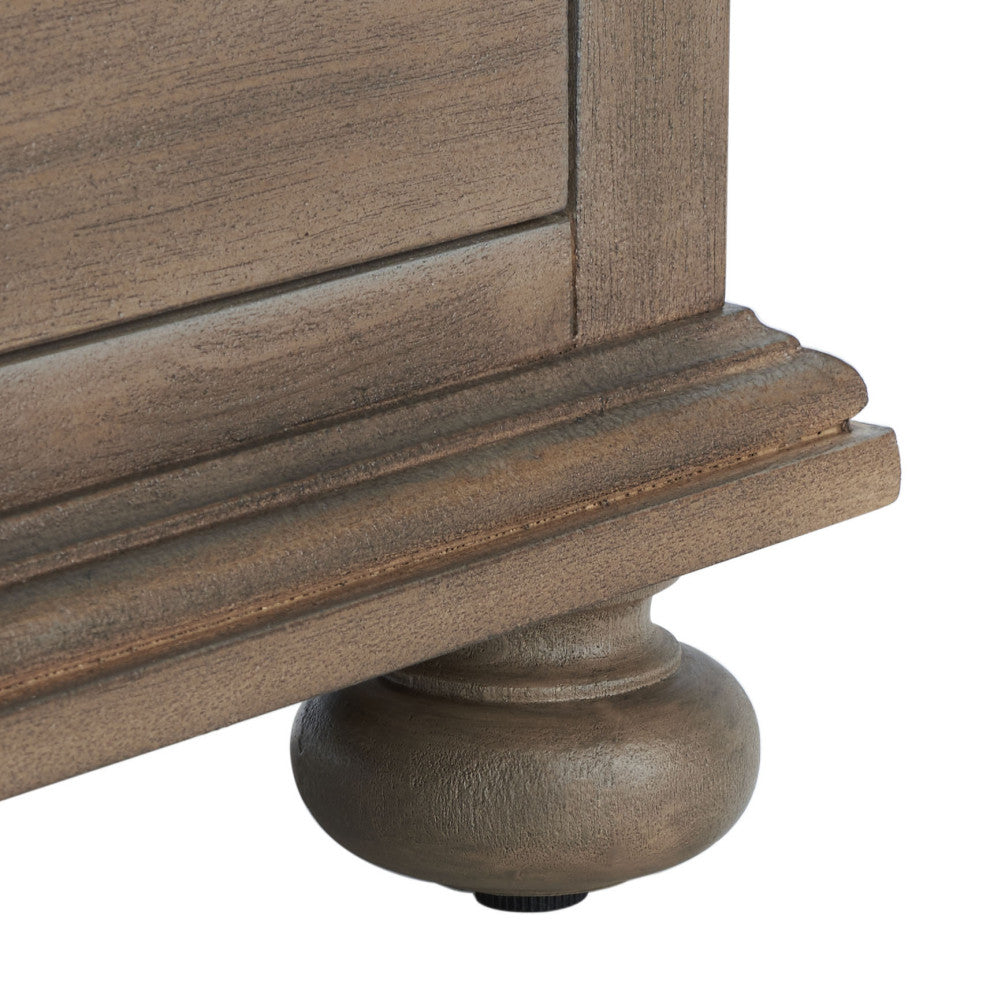 Safavieh Couture Allisyn 3 Drawer Wood Nightstand, Light Brown