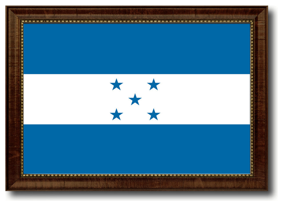 Honduras Country Flag Canvas Print, 21"x30"