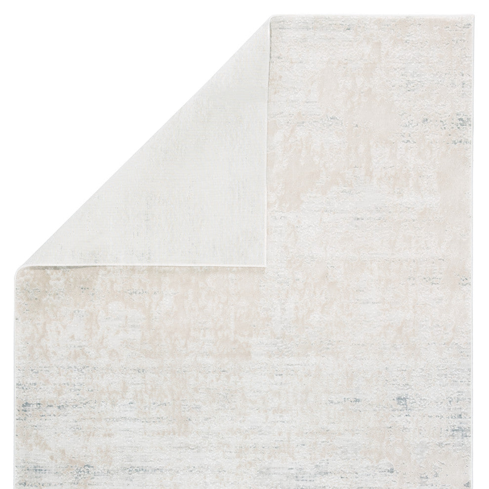 Jaipur Living Orianna Abstract Ivory/ Silver Area Rug 3'11"X5'11"