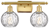 Innovations 516-2W-SG-G1215-6 2 Light Bath Vanity Light, Satin Gold