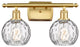 Innovations 516-2W-SG-G1215-6 2 Light Bath Vanity Light, Satin Gold