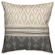 Neutral Tribals 18x18 Spun Poly Pillow