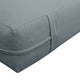 Knife Edge 6" Twin-XL 80x39x6 Velvet Indoor Daybed Mattress |COVER ONLY|-AD347