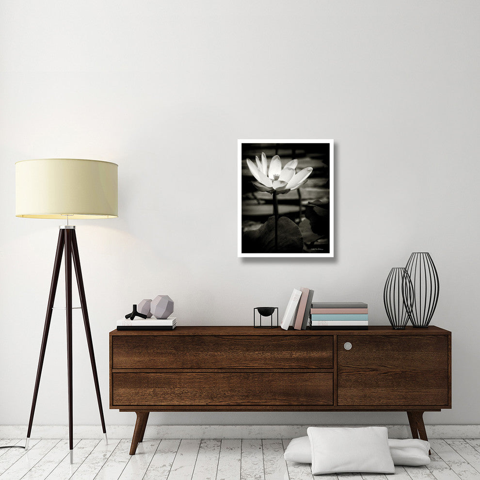 "Lotus Flower VIII" Digital Paper Print by Debra Van Swearingen, 24"x30"