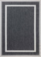 Loloi Easton Onyx / Ivory 4'-0" x 6'-0" Accent Rug
