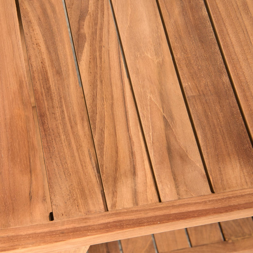 Teak Shower, Bench