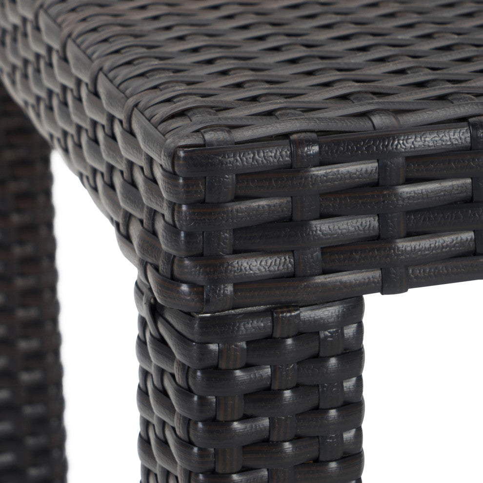 Deco 8 Piece Aluminum Outdoor Patio Sofa and Club Chair Set, Gray