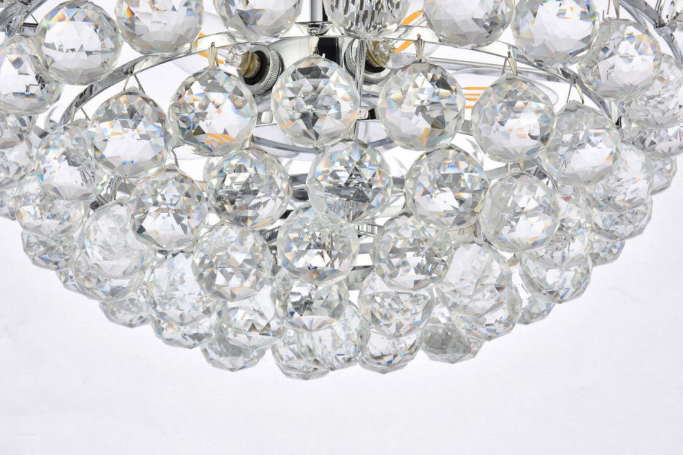 Eleana 20" Flush Mount, Chrome