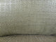 Plutus Glazed Linen Steel Handmade Throw Pillow, Double Sided 24"x24"