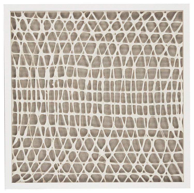 Abstract Paper Framed Art by Zentique