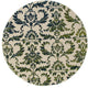Bastille Victorian Cream 7'10" Round Area Rug