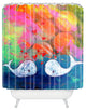 Sophia Buddenhagen I Whale Always Love You Shower Curtain