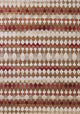 Melody Red And Beige Rug, 5'3"X7'7"