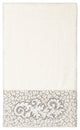Linum Home Textiles Turkish Cotton April Embellished Bath Towel, Cream