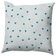 Little Hearts Decorative Throw Pillow, Teal, 18"x18"