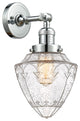 Innovations 203-PC-G664-7-LED 1 Light Sconce, Polished Chrome