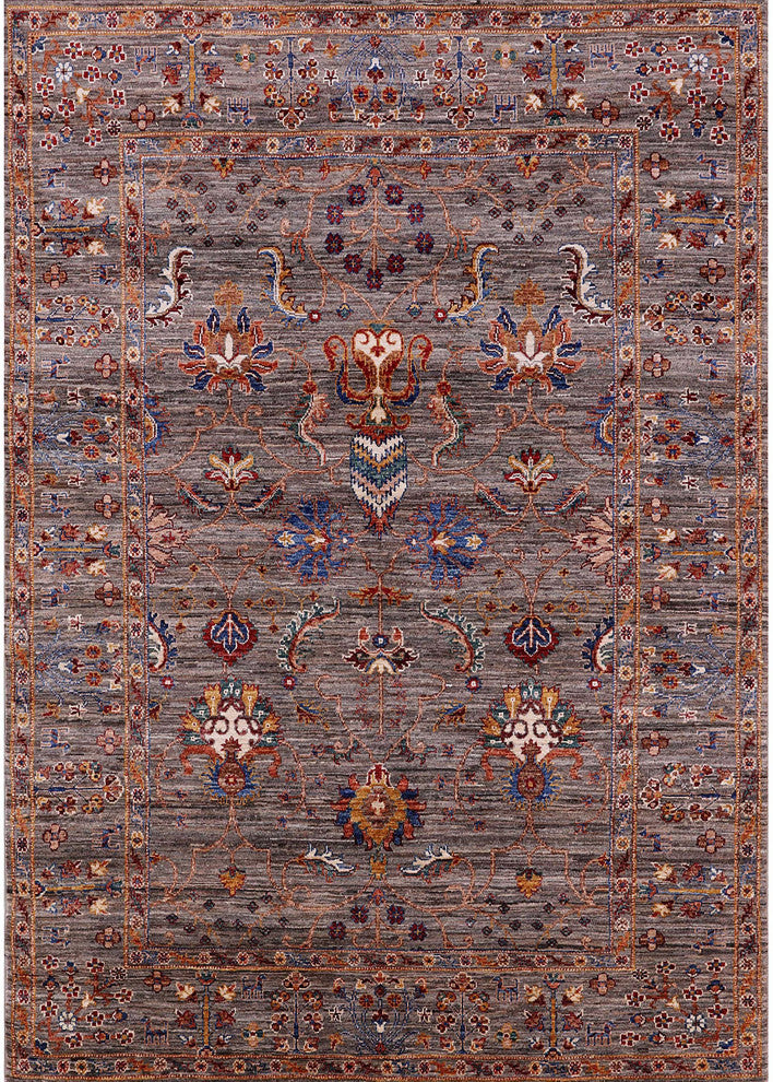 Ahgly Company Indoor Rectangle Mid-Century Modern Area Rugs, 3' x 5'