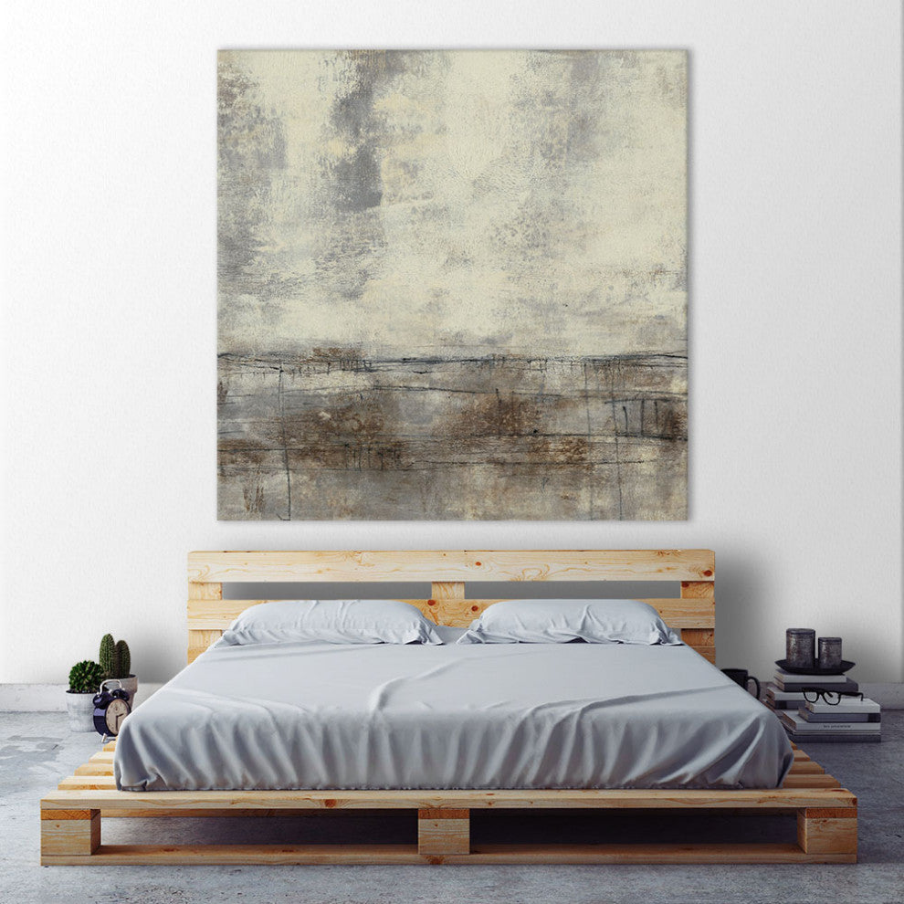 "Neutral Plane II" Fine Art Giant Canvas Print, 72"x72"