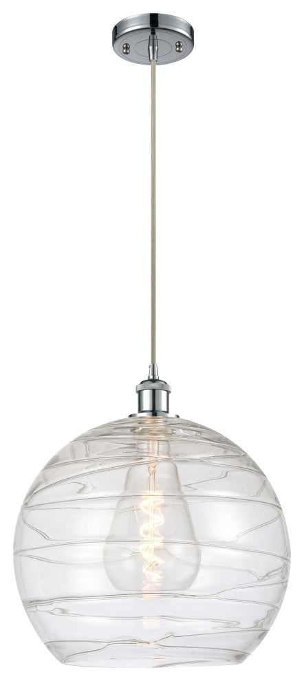 Innovations 516-1P-PC-G1213-14-LED 1-Light Pendant, Polished Chrome