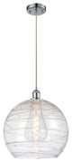 Innovations 516-1P-PC-G1213-14-LED 1-Light Pendant, Polished Chrome
